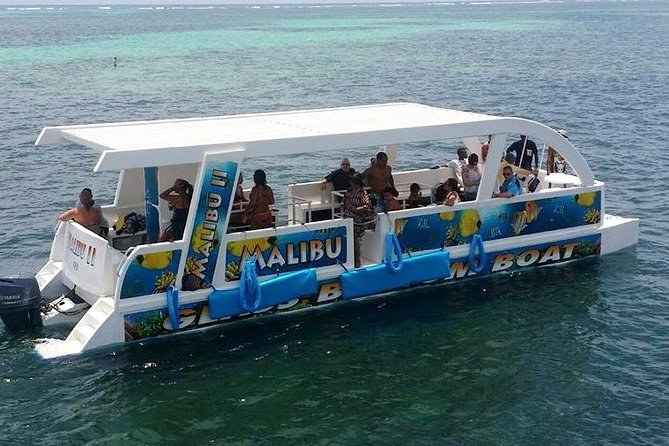 Glass Bottom Boat in Punta Cana - Glass-bottom views in Punta Cana: reef time without the gear scramble