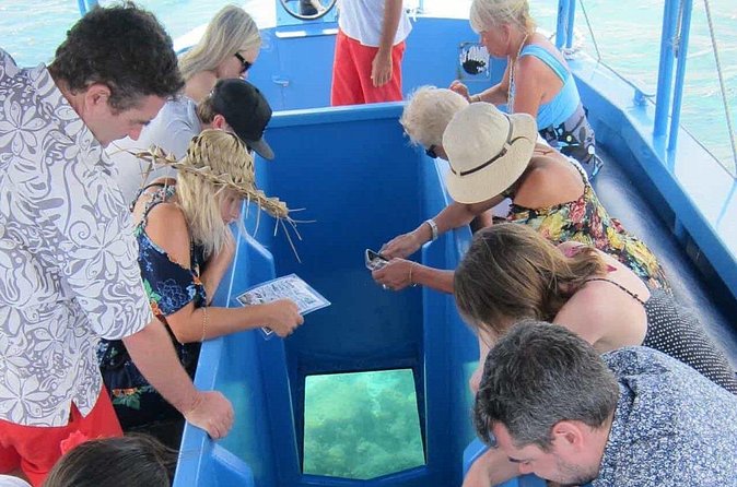 Glass Bottom Boat in Punta Cana - Snacks, soft drinks, and the piña colada moment