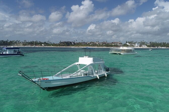GlassBottom Catamaran with Slide - The Natural Pool Stop: Why Warm Water in the Middle of the Sea Is the Point
