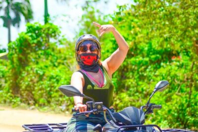 Guided Tour in Four Wheels (ATV) by Macao Beach, Taíno Cave and Typical House - Macao Beach: UNESCO-listed Caribbean swim time