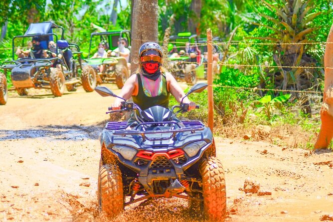 Guided Tour in Four Wheels (ATV) by Macao Beach, Taíno Cave and Typical House - Typical house stop: coffee, cocoa, tobacco and Mama Juana