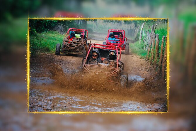 Half-Day ATV or Buggy 4X4 from Bayahibe - La Romana - Rio Chavón stop: a scheduled break inside a tight time window