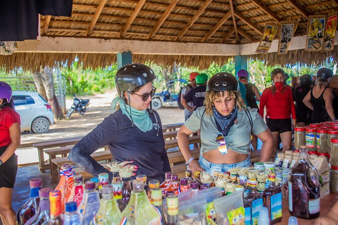 Half-Day Atv Tour to The Cave and Macao Beach With Transportation - Macao rural stops: houses and coffee/cocoa break the ride rhythm