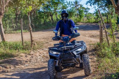 Half-Day Atv Tour to The Cave and Macao Beach With Transportation - Punta Cana pickup and the long truck segment you can use