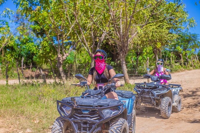 Half-Day Atv Tour to The Cave and Macao Beach With Transportation - Cueva Taína at Los Hoyos del Salado: the cenote swim stop