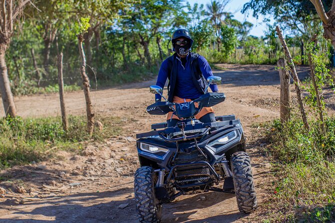 Half-Day Atv Tour to The Cave and Macao Beach With Transportation - Punta Cana pickup and the long truck segment you can use