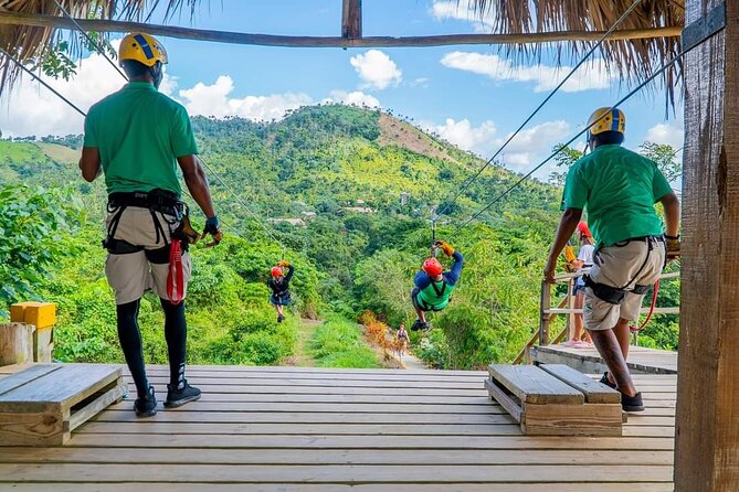 Half-day Zip Lining in Punta Cana - How the half-day format works in Punta Cana