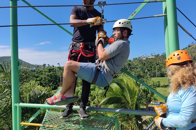 Half-day Zip Lining in Punta Cana - The Dominican-house stop and mamajuana tasting moment