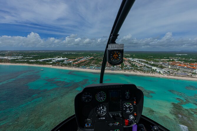 Helicopter tour of Punta Cana - Where you start: White Sands or Cap Cana helipad, plus pickup and a mobile ticket