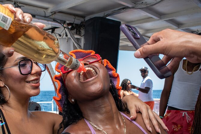 Hip Hop Sessions Boat Party Punta Cana (Adults Only) - Champagne Showers, Water Guns, and Game-Time Chaos