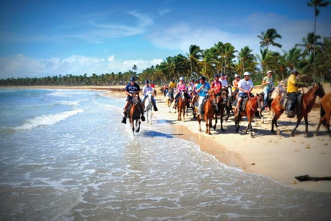Horseback Riding along the Beach - Day 1 on Macao Beach: your first hour of ocean-and-mountains riding