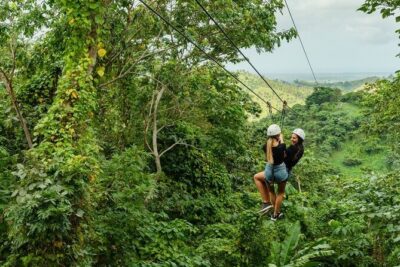 La Hacienda Park: Punta Cana's number one adventure park - Chairlift breaks the pace with Dominican Republic-only views