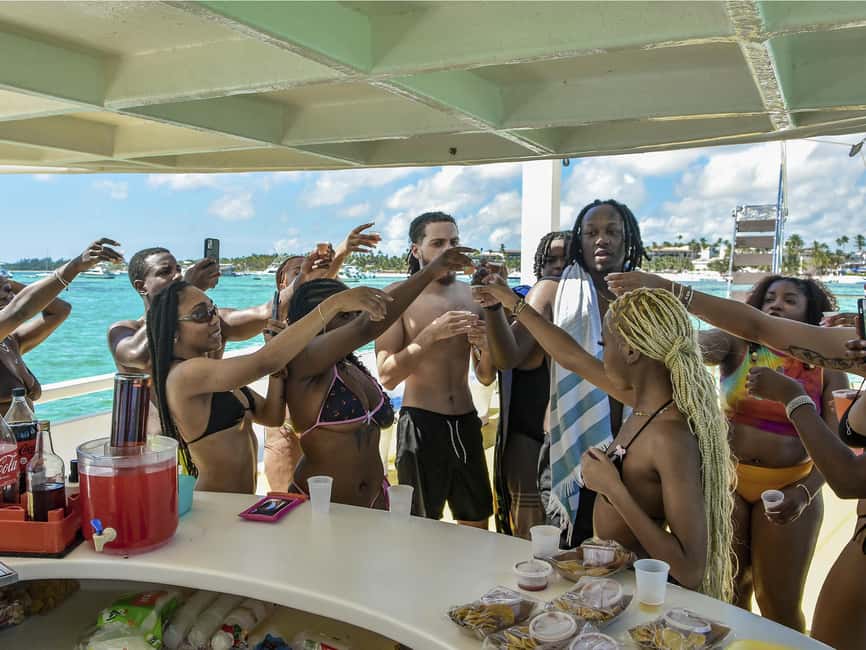 Luxury on the Water: Exclusive Catamaran Tours in Punta Cana - The Natural Ocean Pool With a Floating Bar