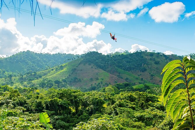 Mountain Zipline Half Day Adventure from Punta Cana - The Zipline Start: Helmets, Gloves, Harness Fit, and Practice Lines