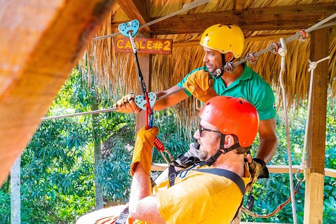 Mountain Zipline Half Day Adventure from Punta Cana - Break Time: Tropical Fruits, Water, and Sodas