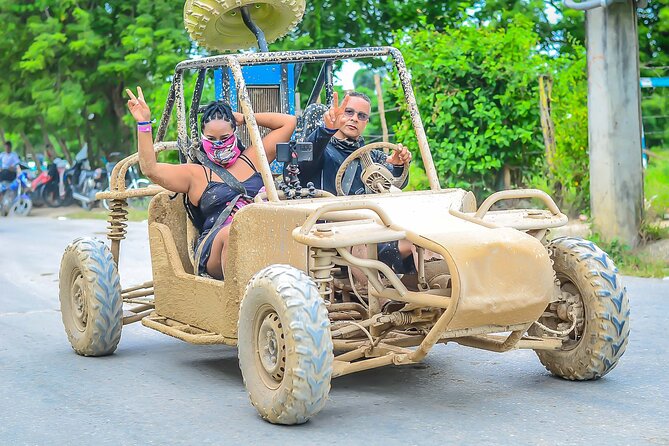 Off-Road Buggy Experience to Macao Beach, Hidden Cave and Mud Fun - Boogies Punta Cana stop: the organic farm break and tastings