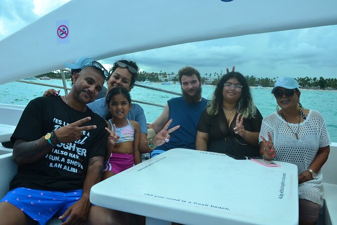Party Boat and Snorkeling Family-friendly Semi-Private - Step 0: The dolphin tank panorama stop