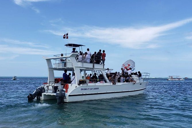 Party Boat / Booze Cruise and Snorkeling - Open Bar - Punta Cana catamaran party meets real water time
