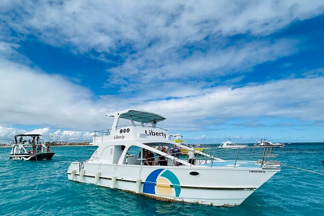Party Boat Punta Cana Public or Private and Open Bar - Private island, yoga, and sunset tours if you want a different pace