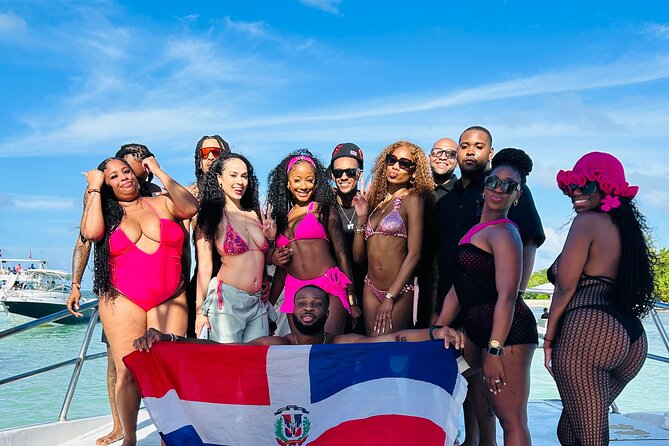 Party Boat Punta Cana Public or Private and Open Bar - Snorkeling stop: professional gear and the fish-and-coral highlight