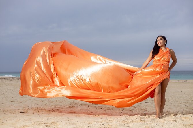Photography with Flying Dresses in Punta Cana and more… - Flying dresses on Punta Cana’s beach: what the session is really like