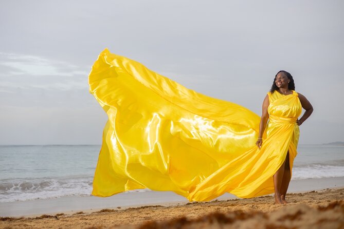 Photography with Flying Dresses in Punta Cana and more… - Posing: running, walking, jumping, and the nerves factor