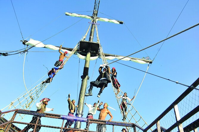 Pirates of the Caribbean Cruise- Snorkel, Sharks & Stingrays - Pirate Ship Energy: Sword Fights and Stunts Without Pretending It’s Too Serious