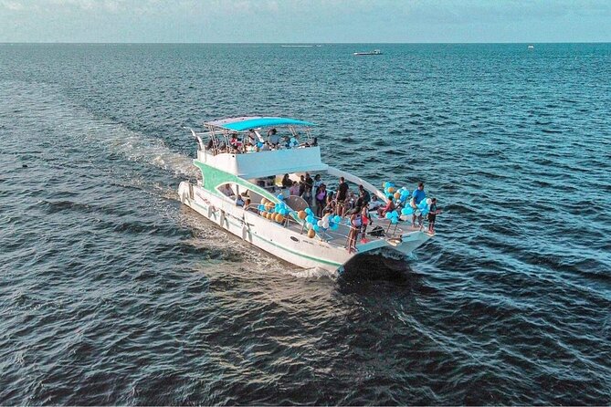 Premium Party Boat in Bávaro - Punta Cana - Boarding day: two levels, a slide, and a bathroom that actually helps