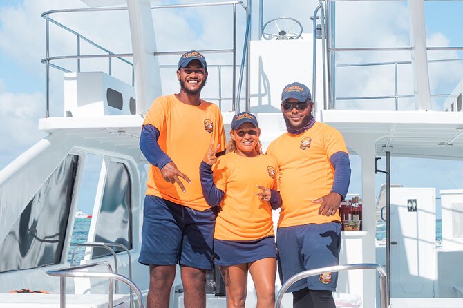 Private, All Inclusive, Double-Decker Catamaran in Punta Cana - The party vibe: music, dancing, and real space to move