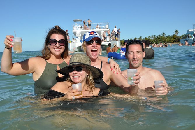 Private Caribbean Snorkeling Cruise At Punta Cana & Sharks, Stingray Encounter - Onboard Entertainment: Open Bar, USB Music, and a Floating-Bar Feel