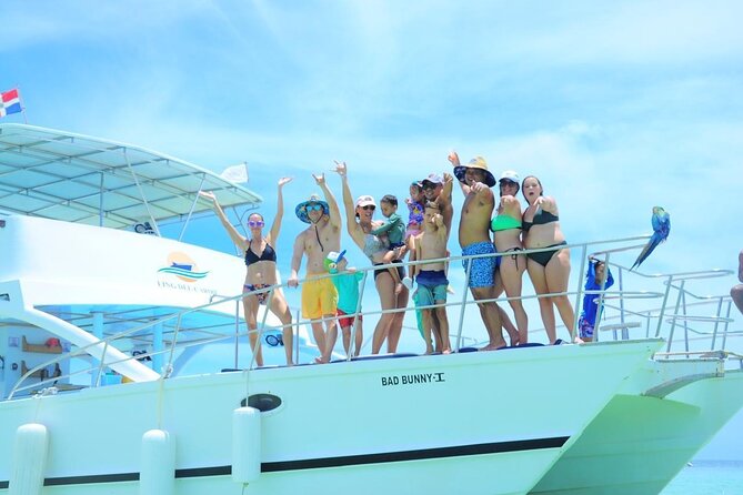 Private Cruise Party with Drinks and Snorkeling in Punta Cana - The itinerary, stop by stop: reefs, slides, and natural piscina time