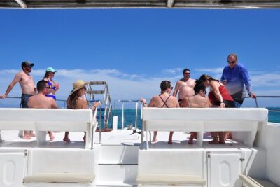 Private Family Boat at Punta Cana - Snorkeling on the reef with a swimming guide (and what that means in real life)