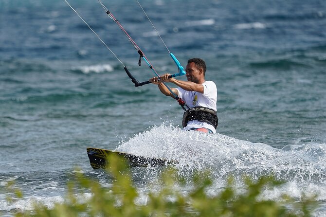 Private Kitesurfing Lessons @ Playa Salinas - The Wind and the Spot: Punta Salinas Inside the Bay