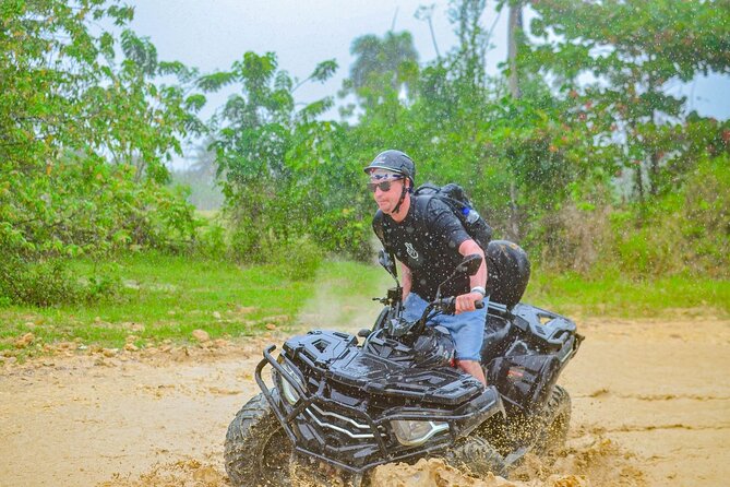 Private Punta Cana ATV Tour Adventure - Los Hoyos del Salado Cenote: About 25 Feet Deep and Built for Swimming