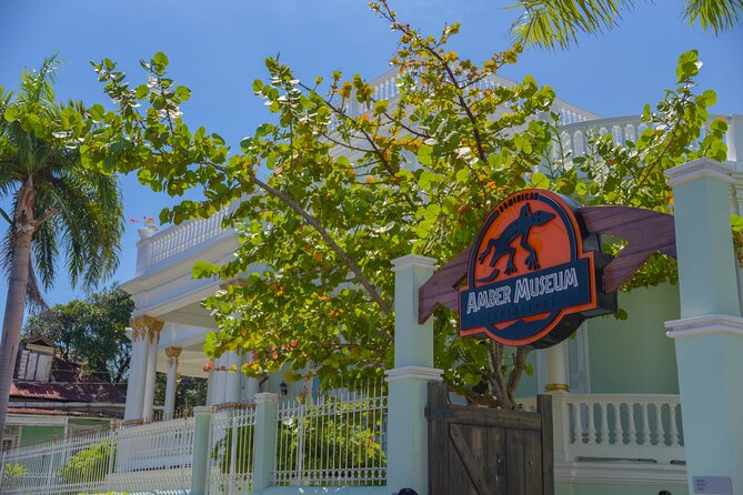 Private Tour of Puerto Plata by Classic Car - Dominican Amber Museum: fossil resin made into a conversation