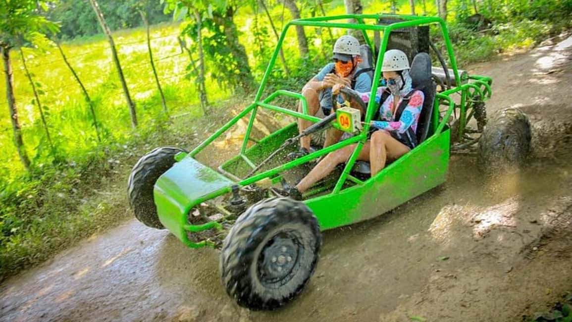 Punta cana 6-in-1: Buggies/Ziplines/Horses/Culture - Zipline across the treetops: the part people remember