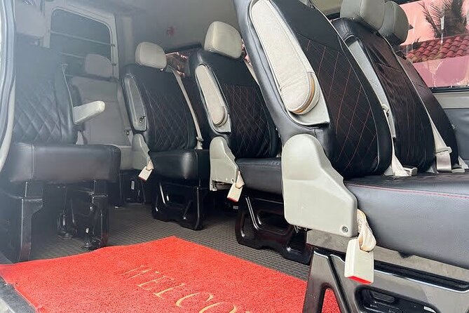 Punta Cana Airport Shuttle to or from Airport - The 25-minute ride: comfort, bottled water, and Wi-Fi