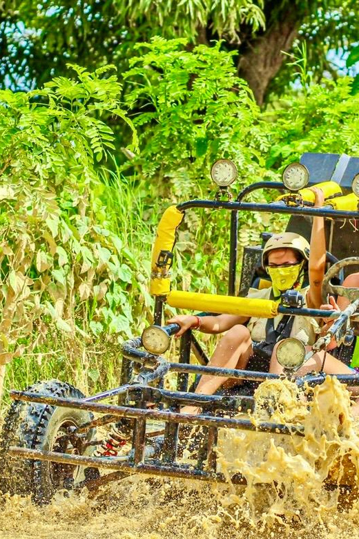 Punta Cana Amazing Dune buggy For Small Groups and Pickup - Cenote Stop: Swim Time in Crystal Water (Bring Your Swimsuit)