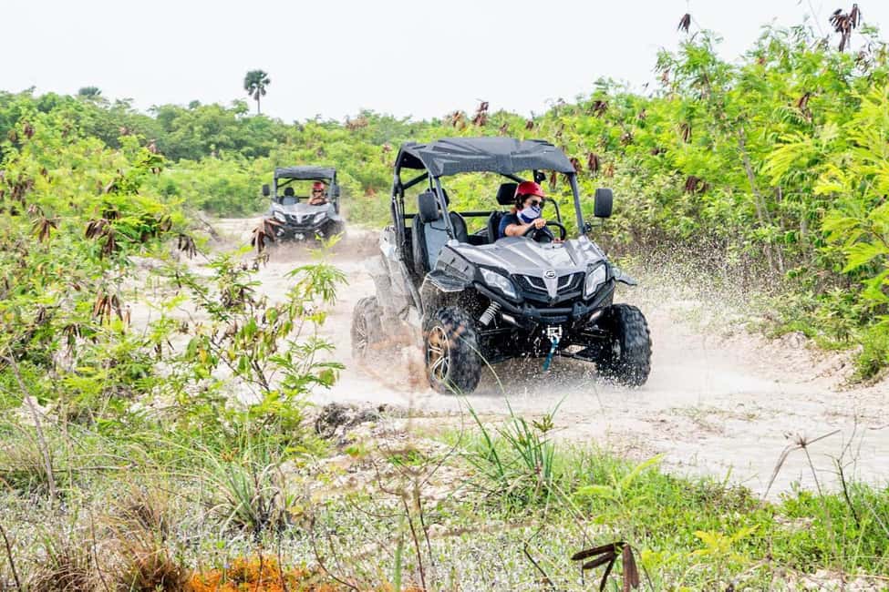 Punta Cana Aqua Karting, Buggy, Adventure Jet Ski and more - Zipline Splash: the 200-meter start that sets the tone