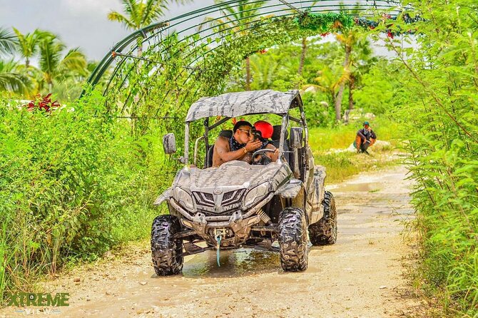 Punta Cana Aqua Karting, Buggy, Adventure Jet Ski and Water Park - Zipline over Caribbean Lake: the 200-meter wow factor