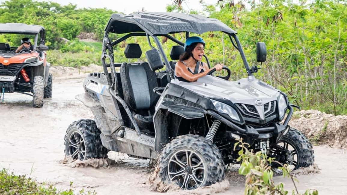 Punta Cana Aqua Pack: Jet Ski, Aqua Karts & Rally Off-Road - Aqua Karts on Calm Water: Racing Without the Ocean Stress