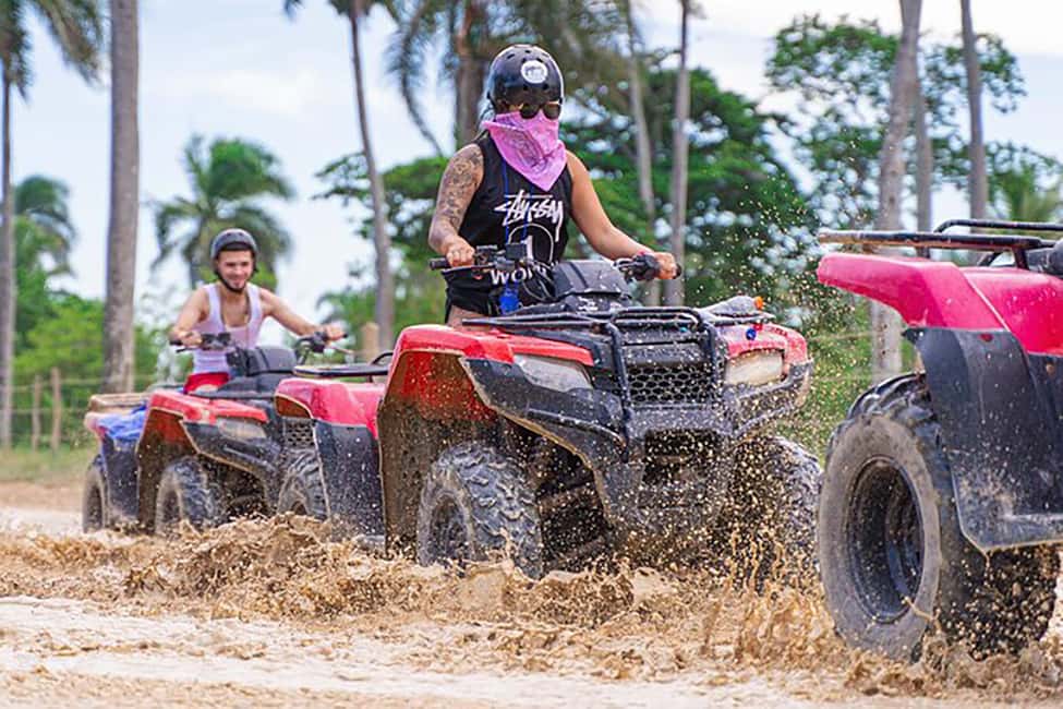 Punta Cana: ATV Adventure with Taino Cave and Macao Beach - Taino Cave Swim and the Cool Underground Water