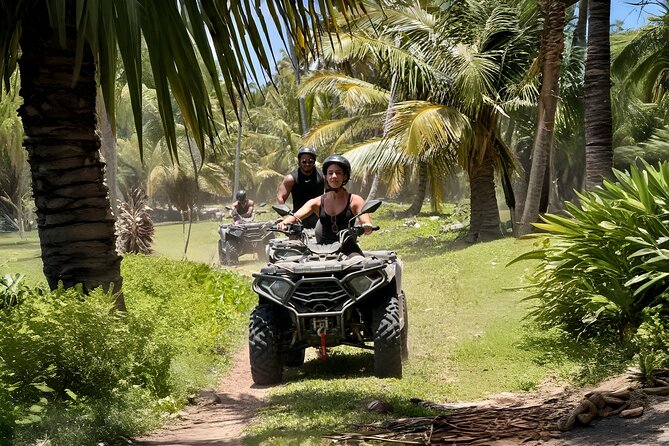 Punta Cana ATV: Jungle, Beach & River Small Group Tour - Finishing with the river crossing: go in mentally ready