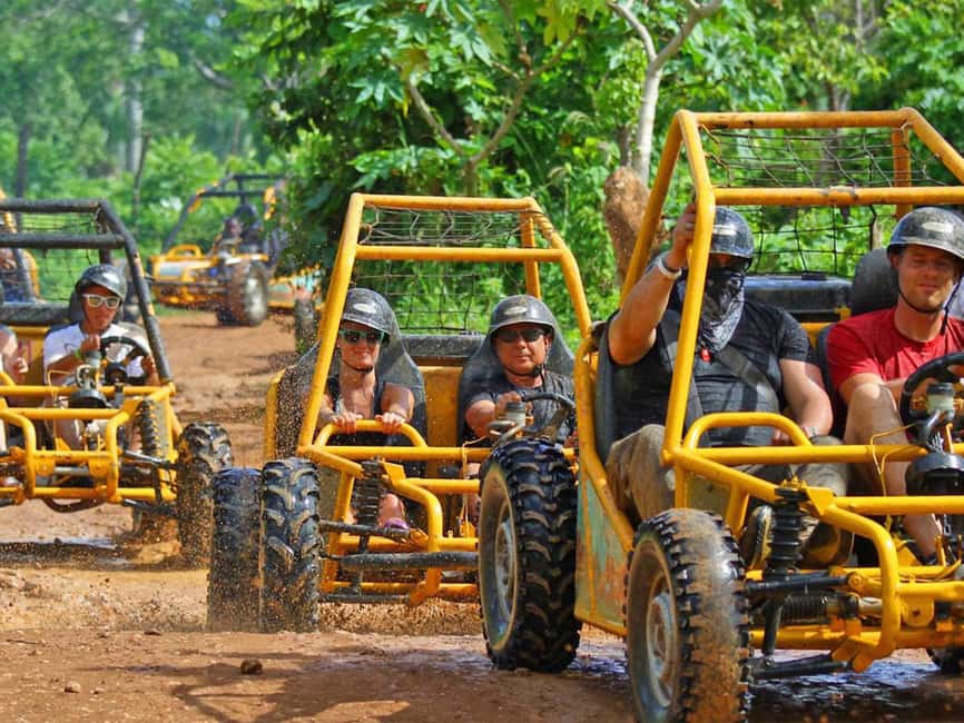 Punta Cana: Boogie Boarding and Parasailing Adventure - Macao Beach and the Quad Bike Ride Window: Photos, Water, and Movement