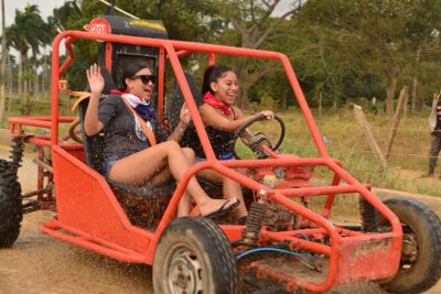 Punta Cana Buggy Adventure Playa Macao and Dune with Safari. - Playa Macao: 2 Hours of Sand, Swims, and Muddy Fun