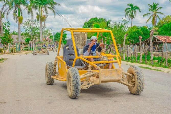 Punta Cana Buggy Adventure to Water Cave and Macao Beach - Macao Beach time: photos, relaxation, and a little wild-cute energy