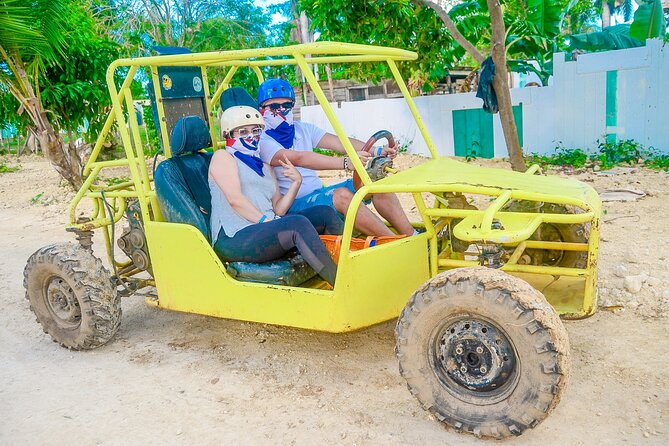 Punta Cana Buggy + Cave Dip, Beach Swim + Party Boat & Snorkel - Cave swimming: expect the real thing, not just a photo stop
