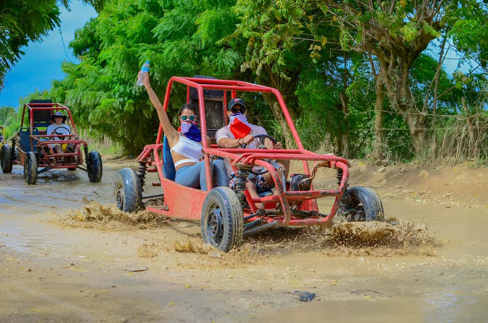 Punta Cana: Buggy Excursion with Macao Beach and Cave Swim - Off-Road Buggy Driving in Macao: Noise, Dust, and Real Motion
