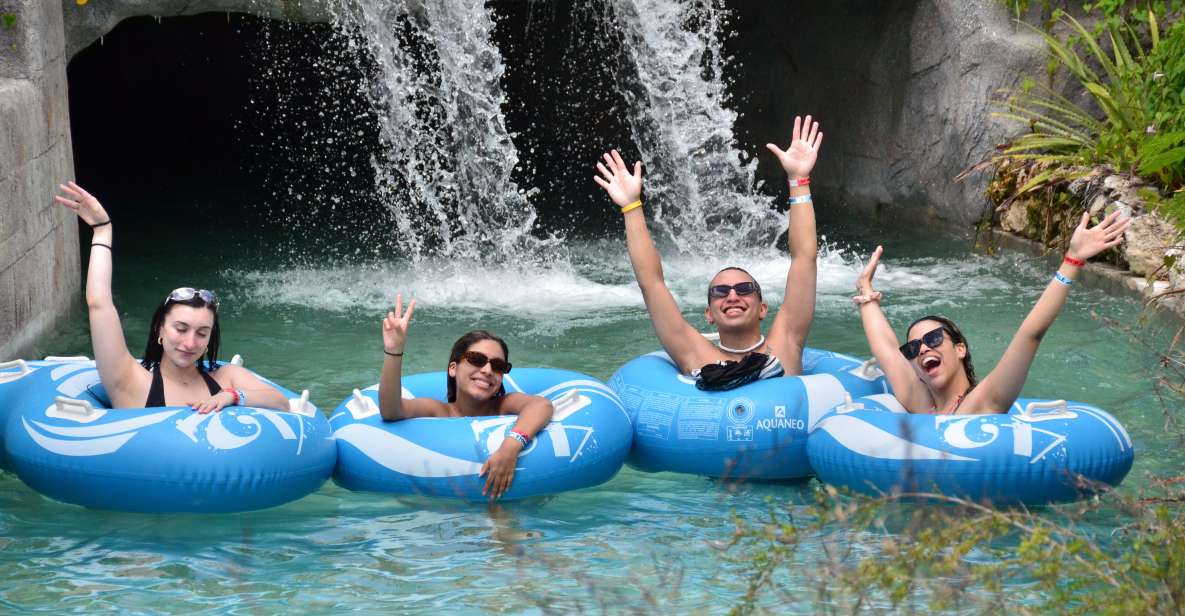 Punta Cana: Buggy Ride, Blue Cenote Lagoon and Jungle River - The cenote lagoon swim: Blue Cenote and the waterfall pool