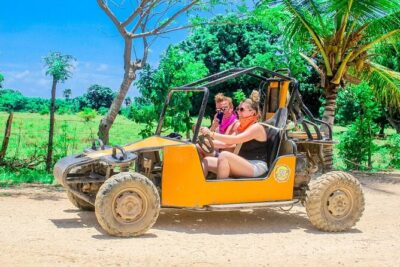 Punta Cana Family Buggy; cave pool, beach, coffee tasting - Meeting at Jellyfish Restaurant and Getting Set Up Fast